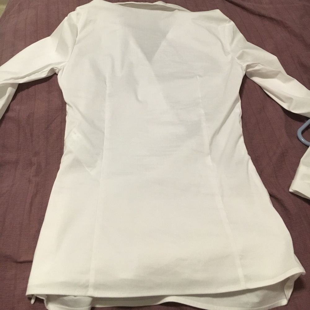Nwot Zara White Shirt View 5